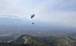 Alaşehir’de Yamaç Paraşütü Pisti Açıldı