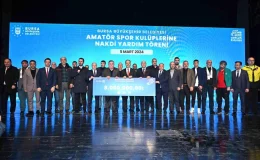 Bursa Büyükşehir Belediyesi 533 Amatör Spor Kulübüne 8 Milyon TL Yardım Yaptı