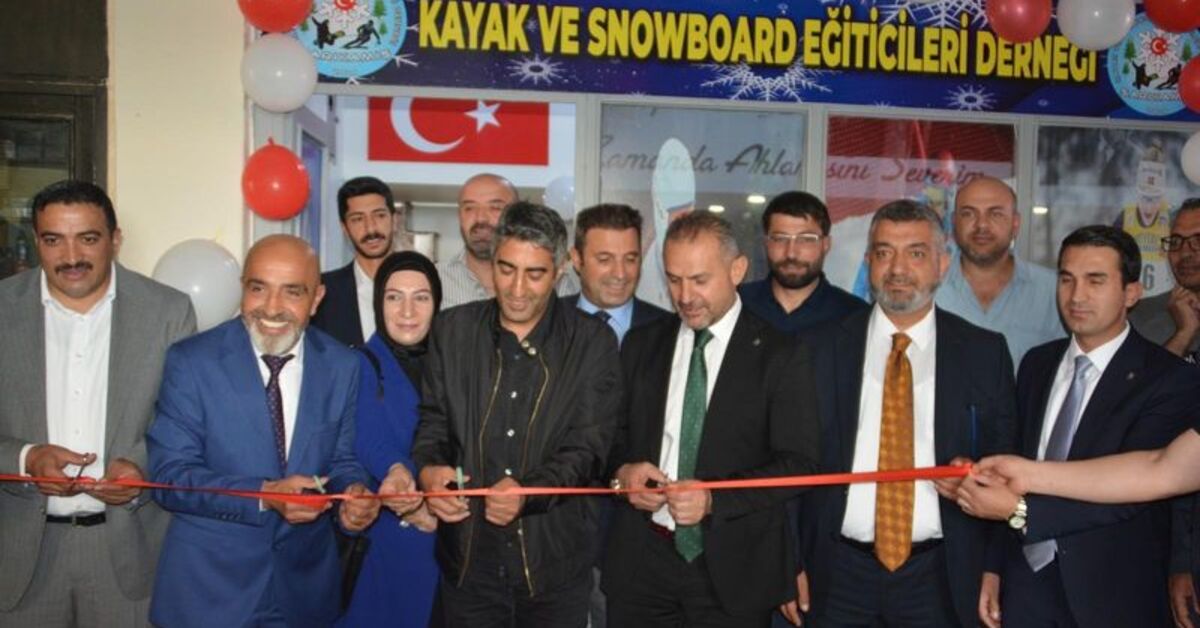 Sarıkamış Kayak ve Snowboard Eğiticileri Derneği ofisi açıldı