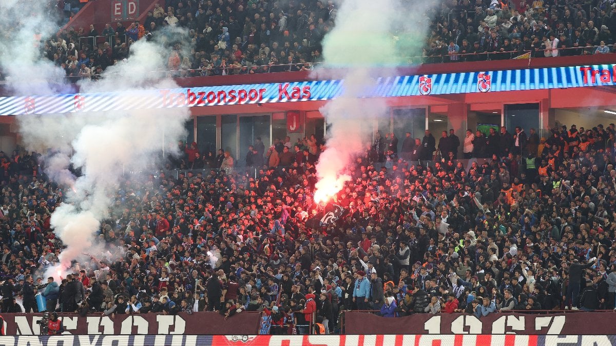 Trabzonspor taraftarlarından deplasman yasağına tepki!