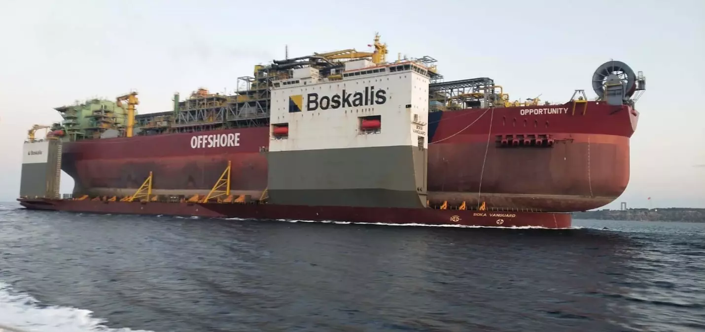 Türkiye’nin İlk FPSO Platformu Çanakkale’ye Ulaştı