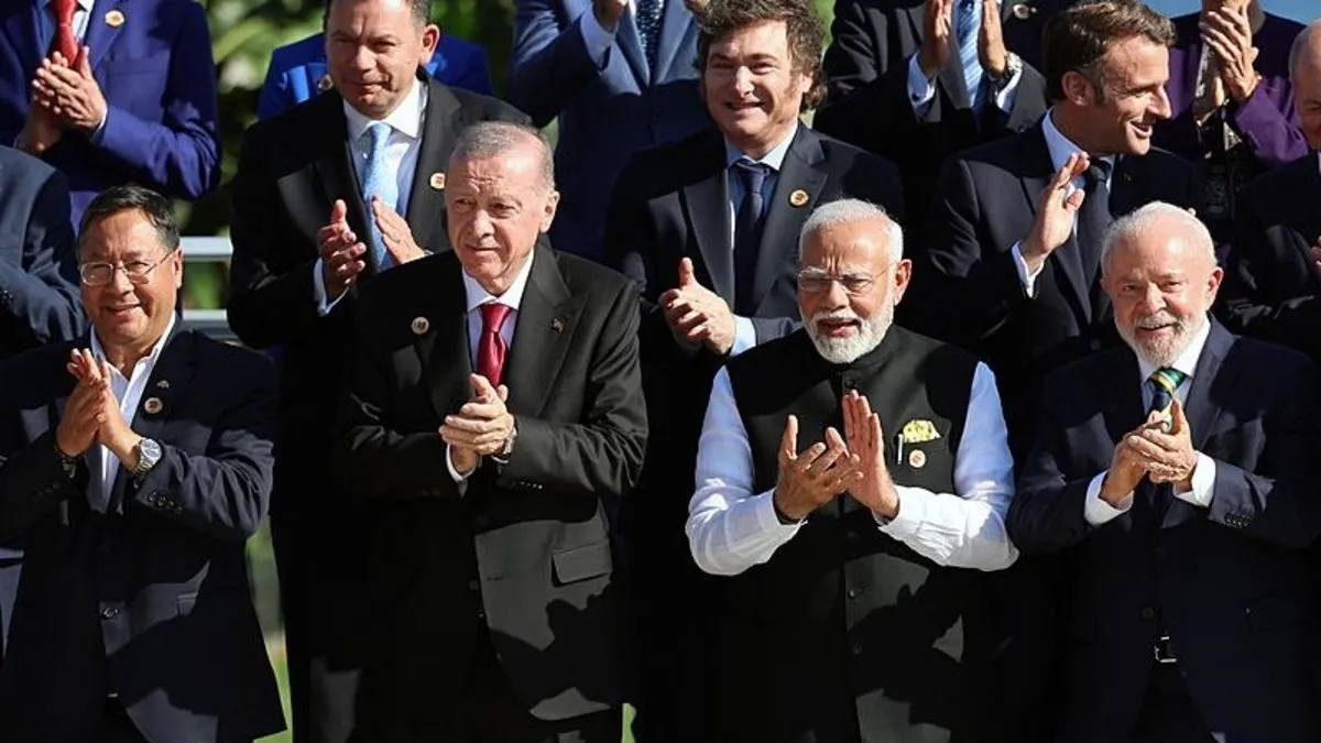 Başkan Erdoğan, G20 Liderler Zirvesi’nde aile fotoğrafı çekimine katıldı